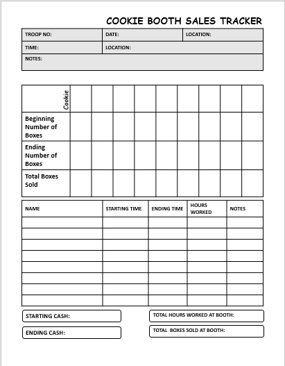 Troop Leader Planner 2024 - 2025  